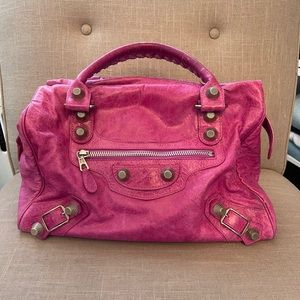 Balenciaga giant velo bag